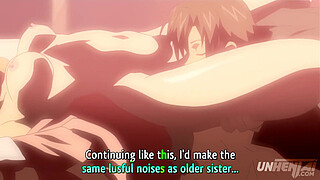 Hentai - Step Sister Wakes Me Up With a Blowjob [Subtitled]