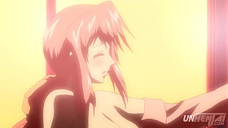 Hentai - Step Sister Wakes Me Up With a Blowjob [Subtitled]