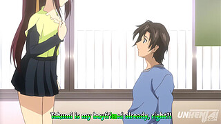 Hentai - Step Sister Wakes Me Up With a Blowjob [Subtitled]