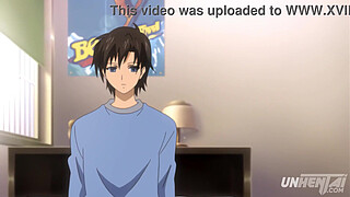 Hentai - Step Sister Wakes Me Up With a Blowjob [Subtitled]