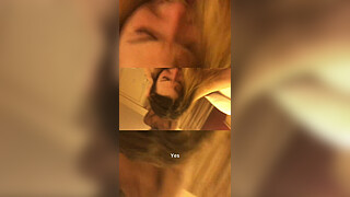 Sweet blonde 18 and pounded til she creams