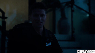 MILFY MILF Brandi Love Gets Spit Roasted By 2 Monster BBCs