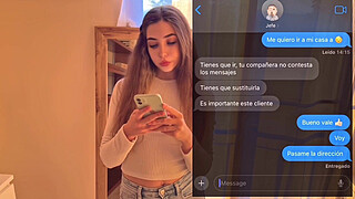 The girl who cleans the house makes me horny with her jeans, I fuck her hard as she likes them at that age