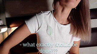 On the train, he fucked a married fellow traveler, posing as a producer.