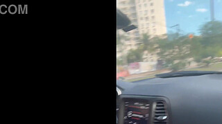 Keep your eyes on the road and your mouth on that delicious cock until you drink all the milk