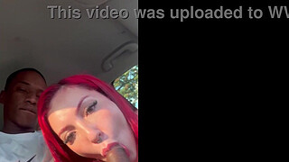 Keep your eyes on the road and your mouth on that delicious cock until you drink all the milk