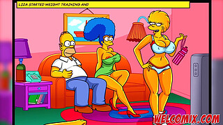 The best tits and butts in adult cartoons! Simptoons, Simpsons hentai!