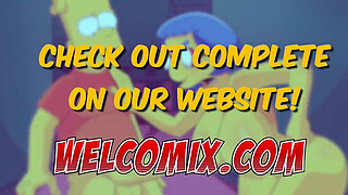 The best tits and butts in adult cartoons! Simptoons, Simpsons hentai!