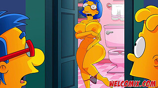 The best tits and butts in adult cartoons! Simptoons, Simpsons hentai!