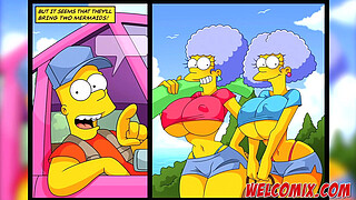 The best tits and butts in adult cartoons! Simptoons, Simpsons hentai!