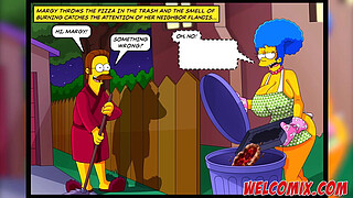 The best tits and butts in adult cartoons! Simptoons, Simpsons hentai!