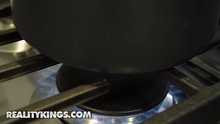 REALITY KINGS - Sultry MILF Alexis Fawx Catches Keiran Staring At Her Tits & Decides To Give Him What He Wants