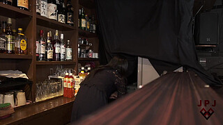 Negotiations for Porn appearance with beautiful bar owner!