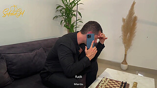 Sexy secretary gets fucked by her boss after making him lose money in trading - Part 1