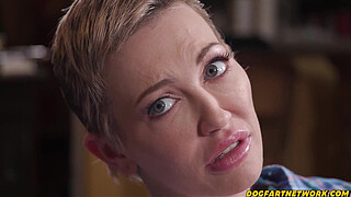 Delivery Man Makes Busy Babe Pussy Purr - Adira Allure - DogfartNetwork