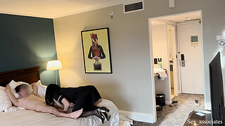 PUBLIC DICK FLASH. I pull out my dick in front of a hotel maid and she agreed to help me cum.