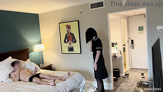 PUBLIC DICK FLASH. I pull out my dick in front of a hotel maid and she agreed to help me cum.