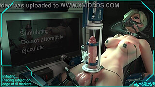 Futanari mercy being milked