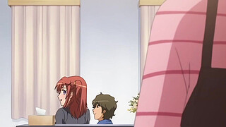 Hentai - Masturbating my Step Sister While step Mom is Cooking [Subtitled]