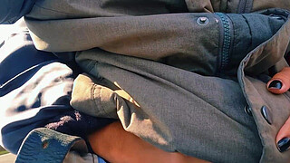 HOTWIFE Safada banged one on the road until she came!!! WE ALMOST GOT CAUGHT / Naughty HOTWIFE jerked off on the road until she cum!! WE ALMOST GOT CAUGHT.