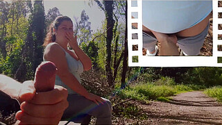 EXHIBITIONIST Dream Come True! Seduce MILF to Fuck, Suck in Park