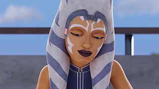 Ahsoka fantisizes about sex and gets wet about it (by Redmoa)
