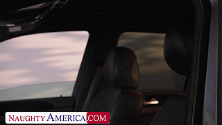 Temptation overcomes married boss when he sees Melissa Stratton in sexy lingerie