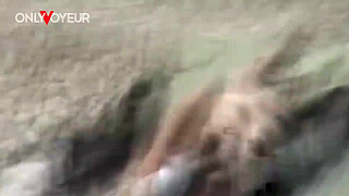 Beach Voyeur. Unashamed nudists having sex on the beach right near others