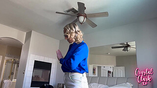 Helping My Stepmom Get Dressed