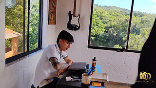 Teacher Antonella fucks a young student to teach him a lesson