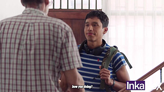 Milf's obsessive memory makes her fuck a young man with a big cock with her husband - La Casa del Sin Cap1