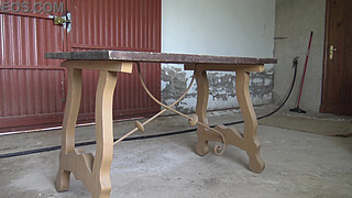 hot algerian milf shows her hairy pussy to horny brother-in-law