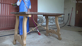 hot algerian milf shows her hairy pussy to horny brother-in-law