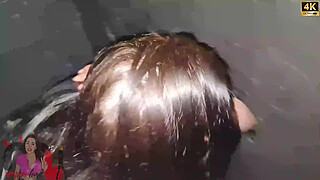 His dick was so thick that I couldn't resist and stuck it in my pussy without a condom!