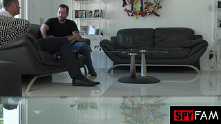 Thanksgiving Family Foursome! Mom And Stepdaughter Swap Cocks After Dinner