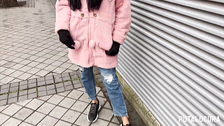 PutaLocura - Colombian beauty Katha Dawsoon convinced on the street to fuck with Torbe