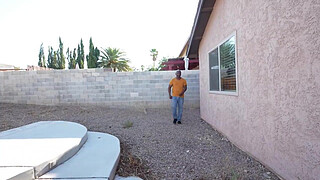 wife gets fucked by Big Black men while husband watches her get bred