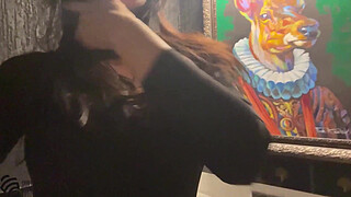 Stepmother wants sex everywhere even in a restaurant