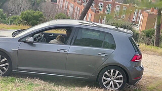 Miss Alessandra is so horny that she ends up failing Jesus Reyes in a field in broad daylight