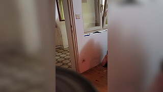 German MILF Prostitute Whore Sandra gets rimming asslicking Facefuck deepthroat anal sperm swallow