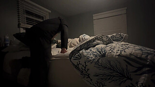 Step Mom let me Sleep in her Bed