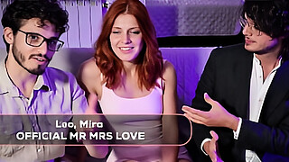 First Porn Casting and Interview degenerates into a Dirty Threesome - 2 Guys 1 Girls FMM - MR MRS LOVE - FUCKTOTUM - english subtitles