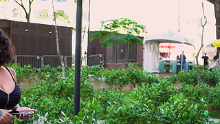 Porn behind the scenes with a hot girl