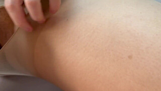 Hotwife in pantyhose creampied by her bull, fucked multiple ways