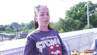 GERMAN SCOUT - First Time Anal at Pickup Casting Fuck for Perfect Ass Alia Star