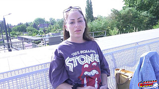 GERMAN SCOUT - First Time Anal at Pickup Casting Fuck for Perfect Ass Alia Star