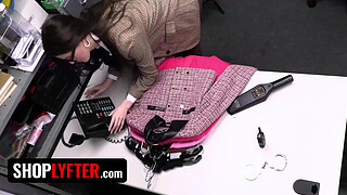 Coming From An Influential StepFamily, This Bratty Shoplifter Thinks She Can Get Away With Anything