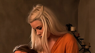 Katrin And Roxanne Have Sex With One Cock Who Drills Them In The Ass