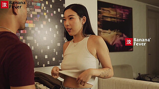 Korean Hottie with Tight Body Elle Lee Is Back for Some Chinese Cock BananaFever