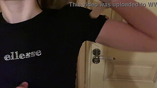 Gym beauty accepts my invite to bathroom sex